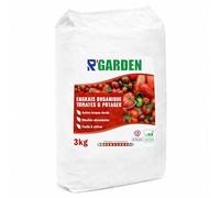 R’GARDEN - Engrais Organique Tomates & Potager | Engrais Naturel Longue Durée | Récoltes Abondantes | Utilisable en Agriculture Biologique | Fabriqué en France (3 KG)