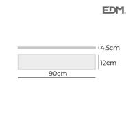 R?Glette Led 35w 90cm Blanc - Blanc Du Jour 6400k