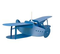 R&M Coudert Lampe de Plafond Suspension Chambre Enfant Avion Bleu