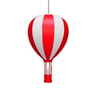 R&M Coudert - Lampe Suspension Chambre d'enfant Montgolfière Rouge