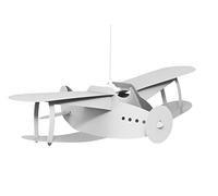 R&M Coudert Lampe Suspension Chambre Enfant Avion Blanc