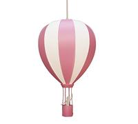 R&M Coudert Lampe Suspension Chambre Enfant Montgolfière Rose