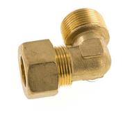 R Raccord de compression coudé à 90° en laiton 3/4'' mâle x 18mm 67 Bar DIN EN 1254-2
