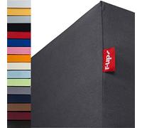 r-up Beste drap housse 140x200-160x220 jusqu´à 35cm de hauteur beaucoup de couleurs 95% coton / 5% élasthanne 230g/m² (gris anthracite)