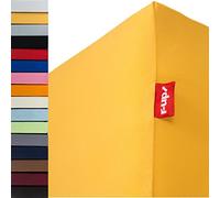 r-up Beste drap housse 140x200-160x220 jusqu´à 35cm de hauteur beaucoup de couleurs 95% coton / 5% élasthanne 230g/m² (jaune ensoleillé)