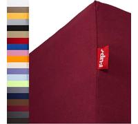 r-up Beste drap housse 200x220-220x240 jusqu´à 35cm de hauteur beaucoup de couleurs 95% coton / 5% élasthanne 230g/m² (rouge bordeaux)