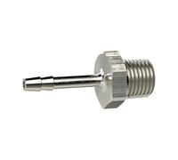 R1/8 A Tuyau de raccordement à visser pour tuyau LW 9 mm SW 14 Laiton 25 bars, tampon de fonctionnement. Charge maximale : 150°C