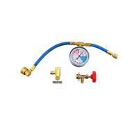 R134A Set Adaptateur D'Équipement de Remplissage de Fréon Manomètre de Climatisation Valves de Réparation de Climatiseur Climatiseur