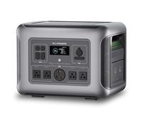 R2500 V2 Station électrique portable 1920Wh, batterie LFP avec 4500+ cycles, générateur solaire avec 4 sorties AC de 2500W, charge rapide à 100% en 1 heure