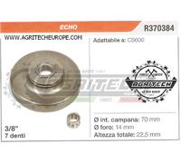 R370384 Oregon Pignon Cloche Embrayage Scie à Chaîne ECHO CS600 3/8 " 7 de Dents