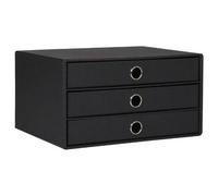 Rà¶Ssler Soho Petit Meuble De Rangement 3 Tiroirs Pour Documents A4 Noir
