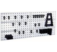 raaco 109642 Crochet à outils panneau perforé x 2 + 28 clips (l x H x P) 1040 x 440 x 11 mm 1 pc(s)