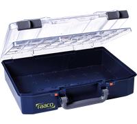 raaco CarryLite 80 4x8-0/DLU Bleu Polycarbonate (PC), Polypropylène (PP)