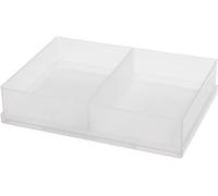 raaco A 6-1 Insert de coffret de rangement (L x l x H) 220 x 160 x 47 mm Nombre de compartiments: 2 Piece Contenu 1 pc(s)
