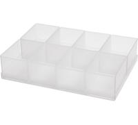 Raaco Insert de coffret de rangement A 8-1 – 8 compartiments – 220 x 160 x 47 mm – 1 pièce