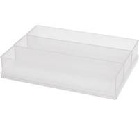 raaco A 8-3 Insert de coffret de rangement (L x l x H) 238 x 168 x 47 mm Nombre de compartiments: 3 Piece Contenu 1 pc(s)