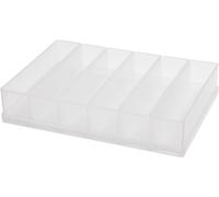 raaco Insert de coffret de rangement (L x l x H) 238 x 168 x 47 mm Nombre de compartiments: 6 Contenu 1 pc(s)