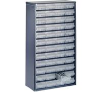 raaco Armoire à tiroirs (L x l x H) 150 x 306 x 552 mm Nombre de compartiments: 48 séparations variables Contenu 1 pc(s)