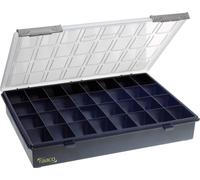 raaco Assorter 4-32 Mallette de rangement (L x l x H) 338 x 260 x 57 mm Nombre de compartiments: 32 séparations fixes Contenu