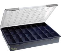 raaco Assorter 4-32 Mallette de rangement (L x l x H) 338 x 260 x 57 mm Nombre de compartiments: 32 séparations fixes Box Contenu 1 pc(s)