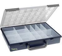 raaco Assorter 55 4x8-17 Mallette de rangement (L x l x H) 338 x 261 x 57 mm Nombre de compartiments: 17 séparations fixes