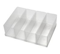 Raaco boîte d'insertion BA8-2 pour boîte de rangement 157x55x80 mm Transparent G