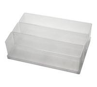 Raaco Boîte d'insertion 136525 BA8-3 3x – Godet avec plateau, transparent