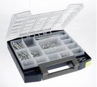 raaco Boxxser 55 5x5-15 Coffret de rangement (L x l x H) 284 x 298 x 55 mm Nombre de compartiments: 15 séparations variables Box Contenu 1 pc(s)