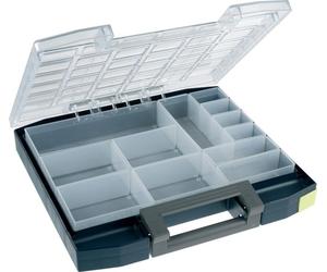 raaco Boxxser 55 6x6-0 Assortment case (L x W x H) 323 x 354 x 55 mm No. of compartments: 0 Content 1 pc(s)