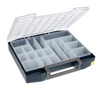 Raaco Boxxser 80 8x8-18 boîte de rangement, 18 compartiments, Stockage | Boîte de Rangement Visserie Premium pour Atelier avec 18 Compartiments, Stockage Sécurisé, Portable, 40.1 x 46.5 x 7.8 cm