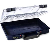 raaco CarryLite 55 4x8-0/DLU Bleu Polycarbonate (PC), Polypropylène (PP)