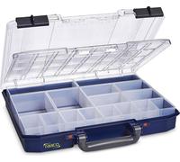 raaco CarryLite 55 4x8-16/DLU Bleu Polycarbonate (PC), Polypropylène (PP)