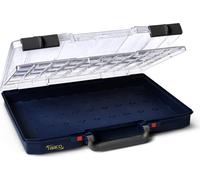 raaco CarryLite 55 5x10-0/DLU Bleu Polycarbonate (PC), Polypropylène (PP)
