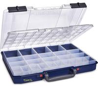 raaco CarryLite 55 5x10-25/DLU Bleu Polycarbonate (PC), Polypropylène (PP)