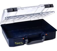 raaco CarryLite 80 4x8-0/DLU Bleu Polycarbonate (PC), Polypropylène (PP)