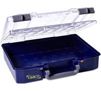 raaco CarryLite 80 4x8-0/DLU Bleu Polycarbonate (PC), Polypropylène (PP)