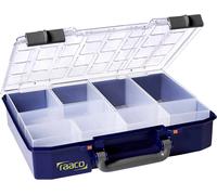 raaco CarryLite 80 4x8-9 Coffret de rangement (l x H x P) 337 x 79 x 278 mm Nombre de compartiments: 9 Contenu 1 pc(s)