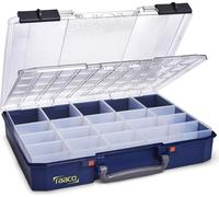 raaco CarryLite 80 5x10-20/DLU Bleu Polycarbonate (PC), Polypropylène (PP)