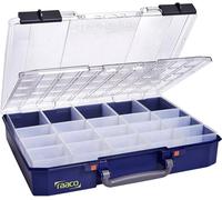 raaco CarryLite 80 5x10-20/DLU Bleu Polycarbonate (PC), Polypropylène (PP)