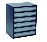 raaco Casier de rangement raaco pour petites pièces 250/6-3 Quantité:1
