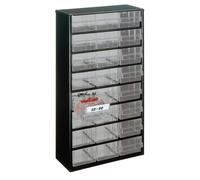 raaco Drawer cabinet (L x W x H) 150 x 306 x 552 mm No. of compartments: 24 Content 1 pc(s)