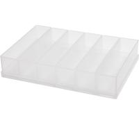 raaco Insert de coffret de rangement (L x l x H) 238 x 168 x 47 mm Nombre de compartiments: 6 Contenu 1 pc(s)