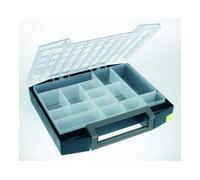 raaco Mallette de rangement boxxser l.421xP361xH78mm 14 comp. avec grille profilée RAA Quantité:1