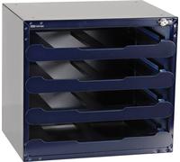 raaco SafeBox 55 Armoire à tiroirs (l x H x P) 451 x 403 x 330 mm Nombre de compartiments: 4 Contenu 1 pc(s)