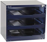 raaco SafeBox 80 Caisson de transport pour casiers de rangement (l x H x P) 451 x 403 x 330 mm Nombre de compartiments: 3 Contenu 1 pc(s)