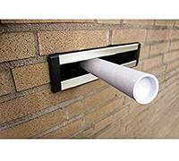 Raadhuis Lot de 5 douilles pour boîte aux lettres A3 Blanc 32 mm