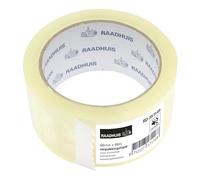 Raadhuis PP Ruban adhésif d'emballage transparent 48 mm x 66 m