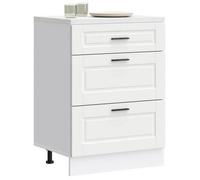 “Rabais""Armoire cuisine/ Armoire de cuisine - VIDAXL - Porto blanc - bois d'ingénierie Août34389