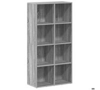 “Rabais"" Bibliothèque Étagère de Rangement - JILLE'S -/Buffet Sonoma gris 66x30x130 cm - Bois d'ingénierie SOLO511542