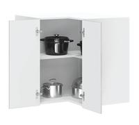 “Rabais""Meuble haut suspendue - VIDAXL - Armoire murale d'angle de cuisine Kalmar gris béton Août92953